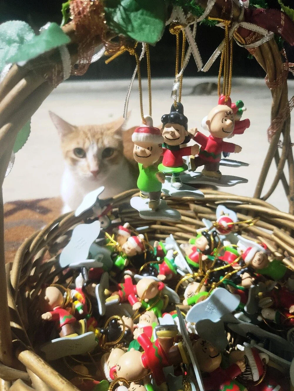 Christmas Peanuts Snoopy Ornaments Set ♡♡